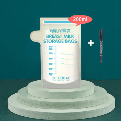 Tendra Breast Milk Storage Bags — Pre-Sealed, Write-On, Stand-Up