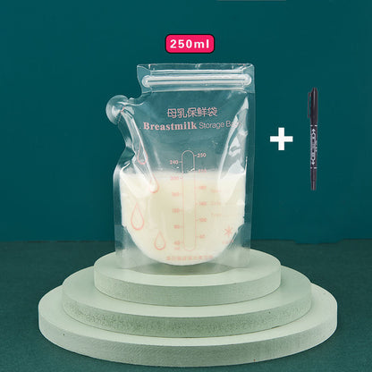 Tendra Breast Milk Storage Bags — Pre-Sealed, Write-On, Stand-Up