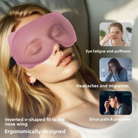 Tendra Sleep Eye Mask — 3D Contoured, Total Blackout
